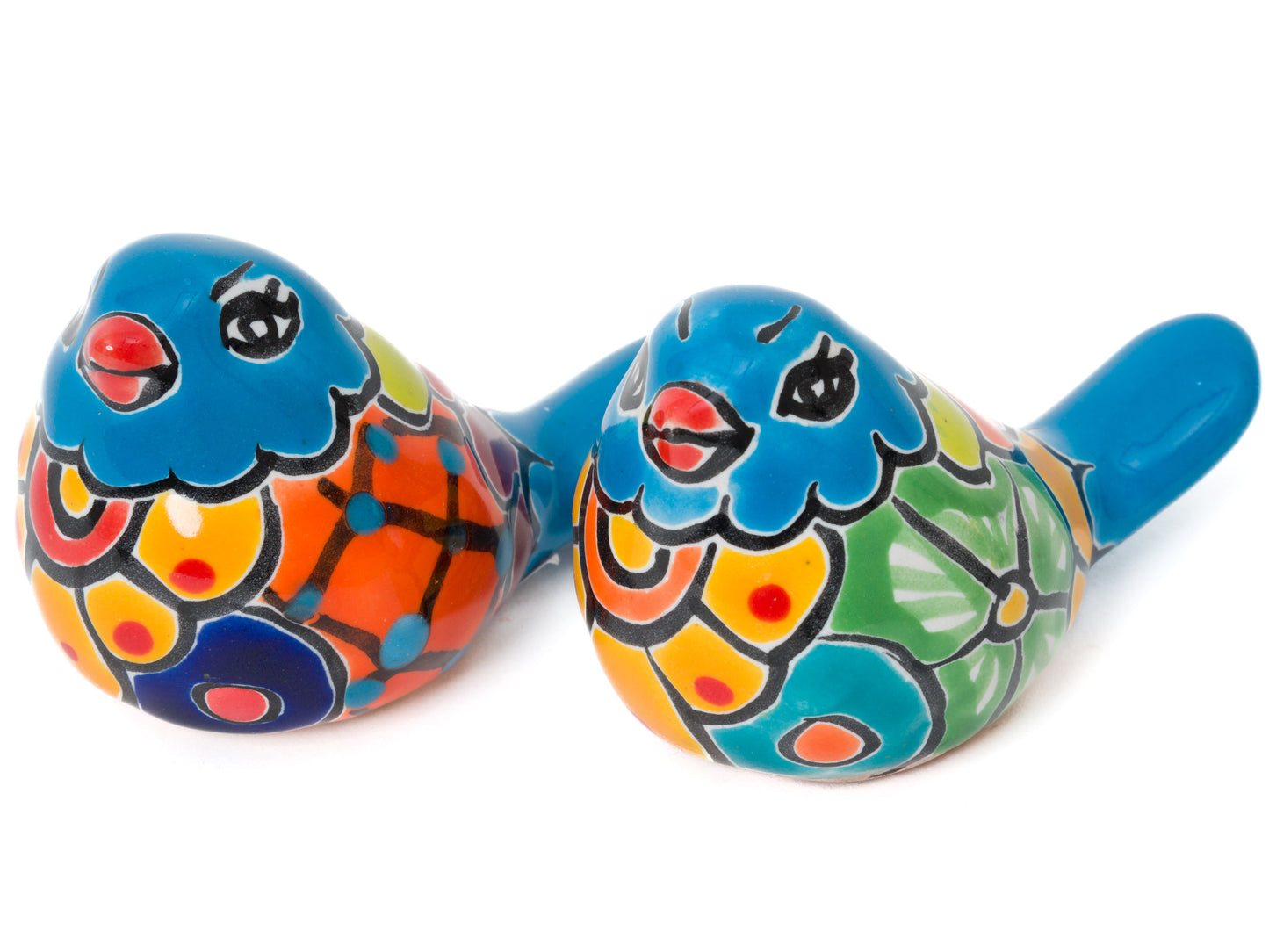 Love Birds Mini Figures Turquoise Set