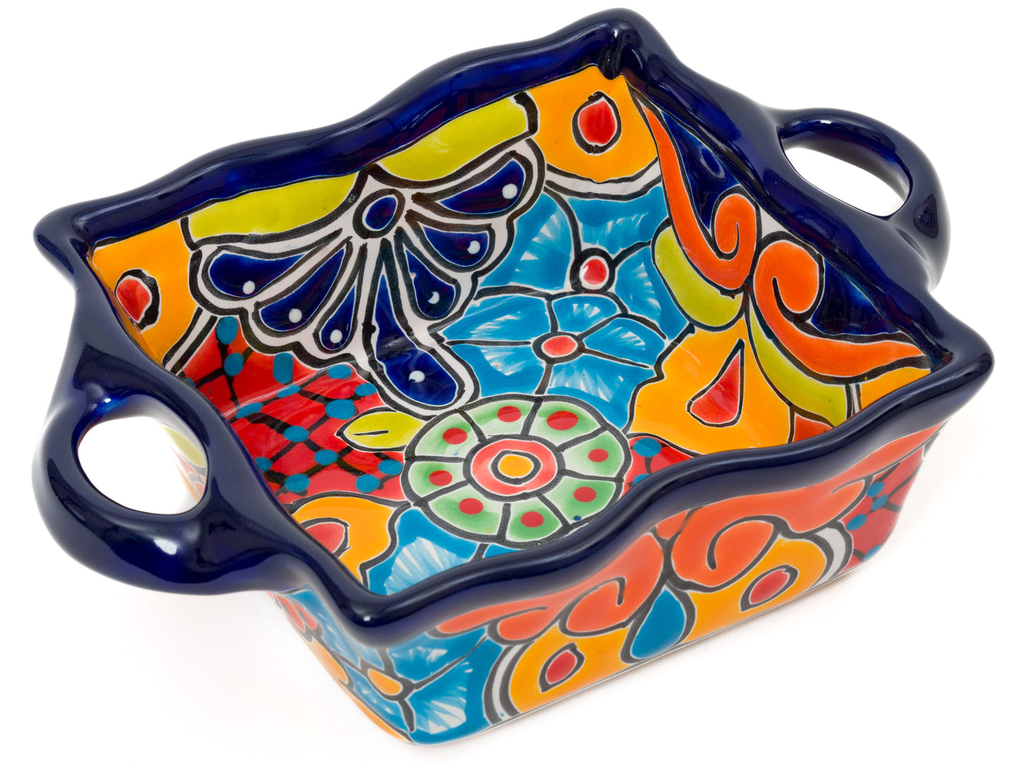 Scalloped Bowl - Cobalt