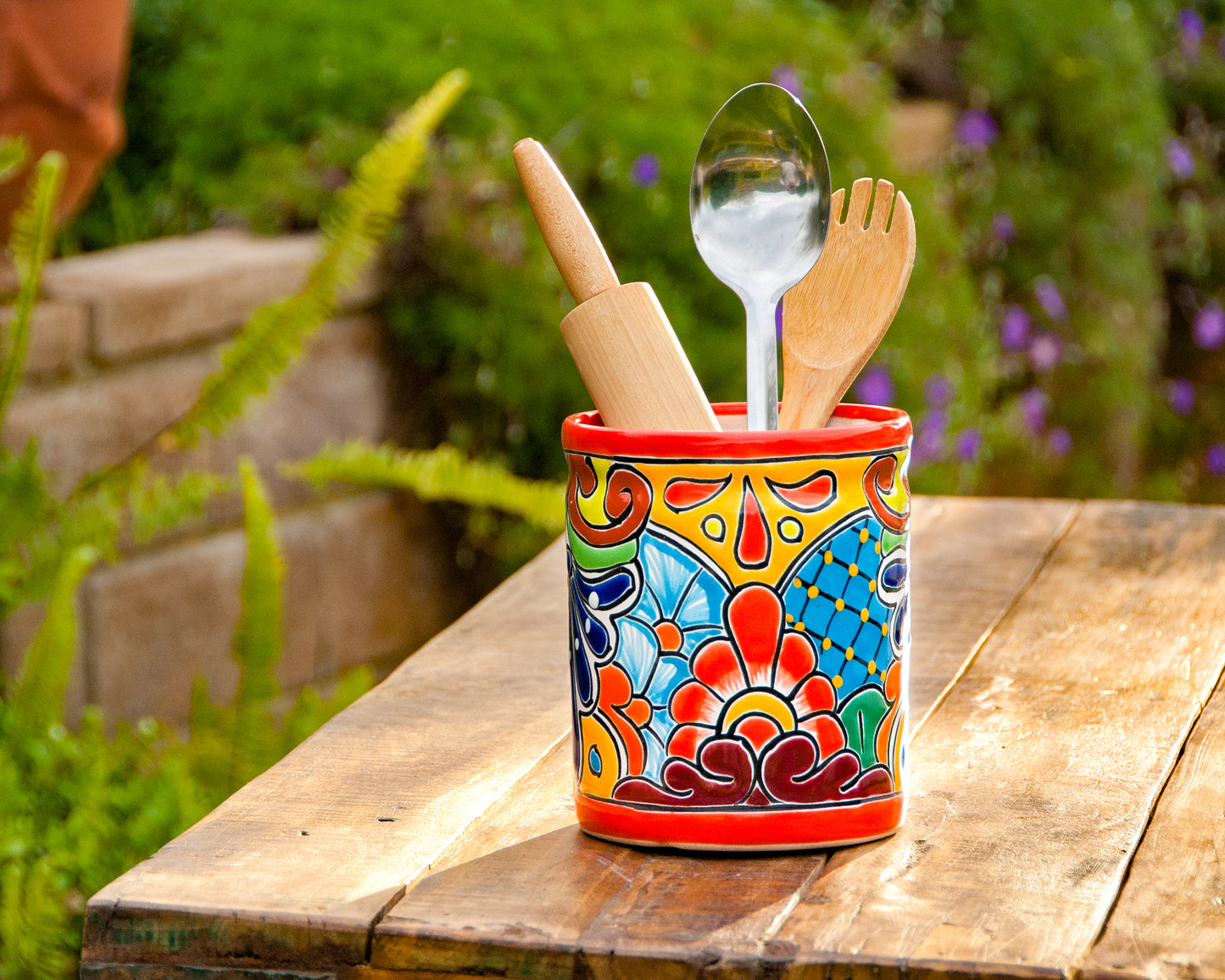 Utensil Holder - Large - Red