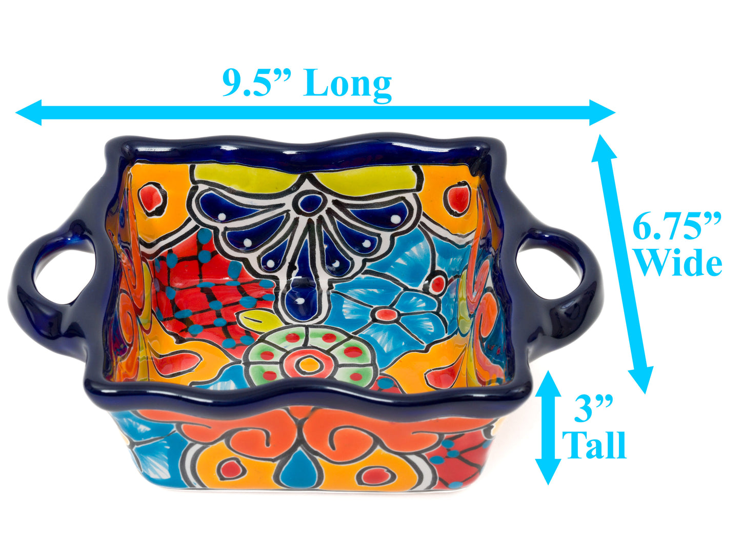 Scalloped Bowl - Cobalt