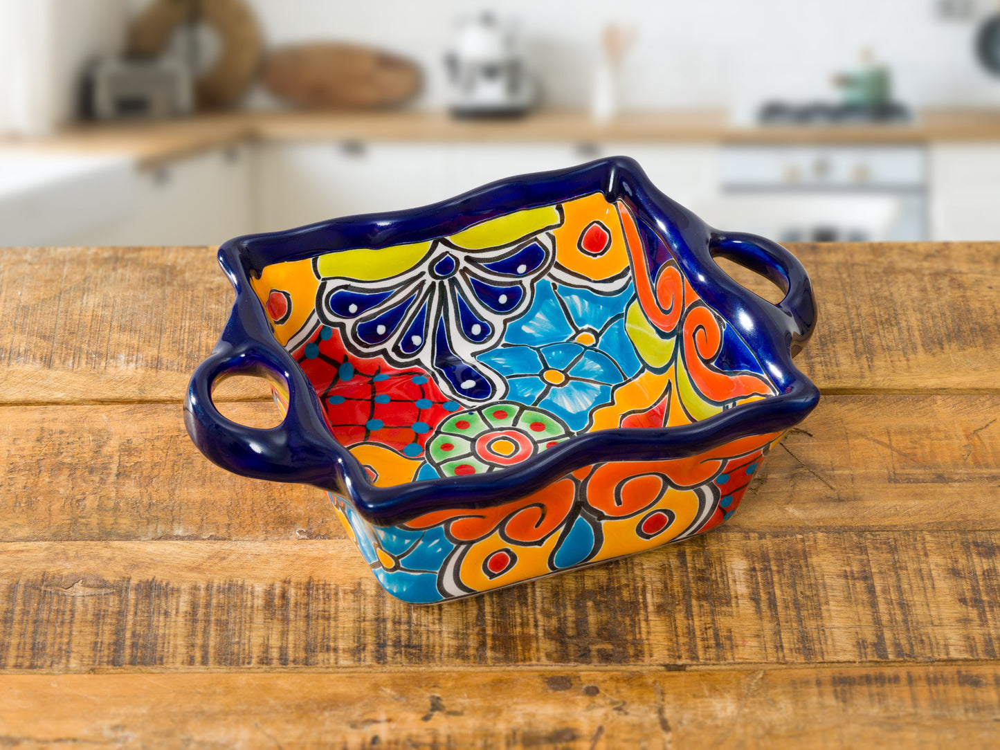 Scalloped Bowl - Cobalt