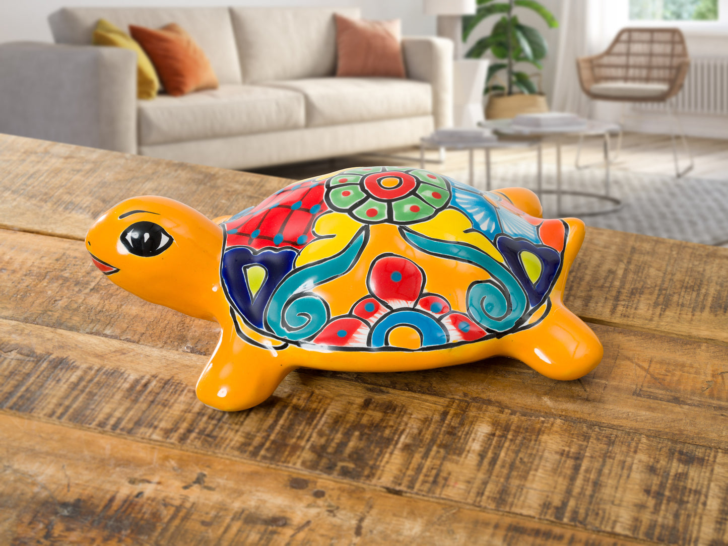 Turtle Statue Marigold