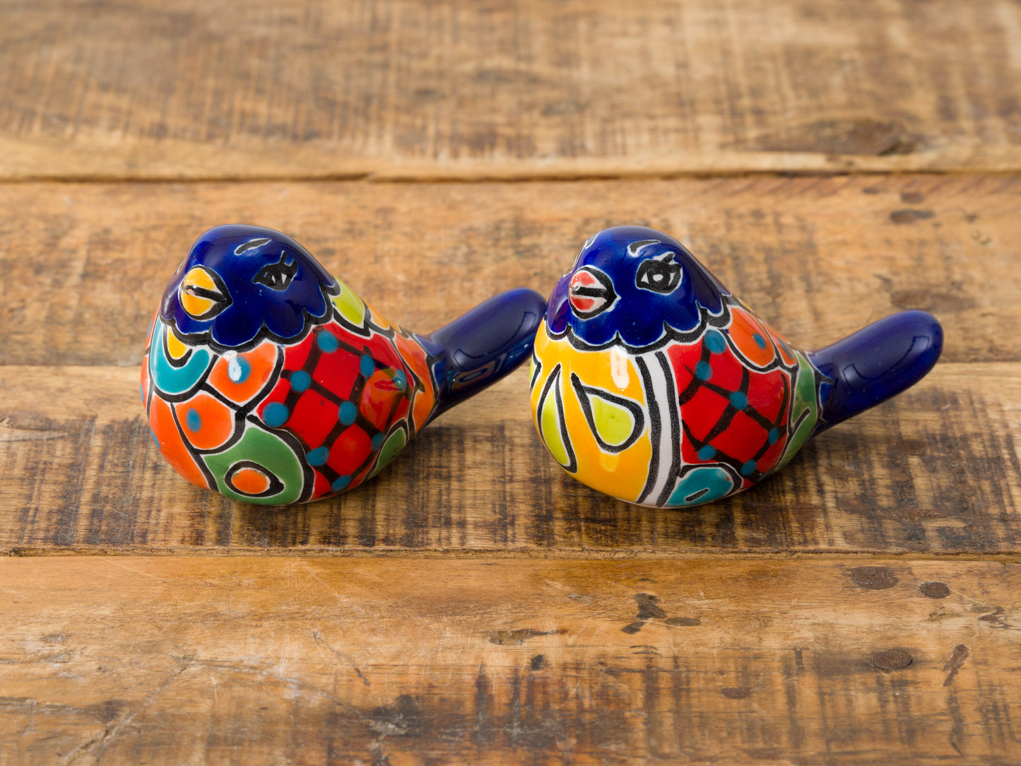 Love Birds Mini Figures Cobalt Set