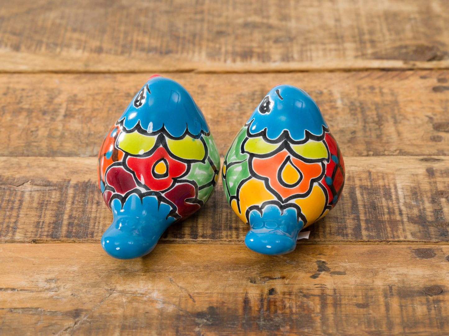 Love Birds Mini Figures Turquoise Set