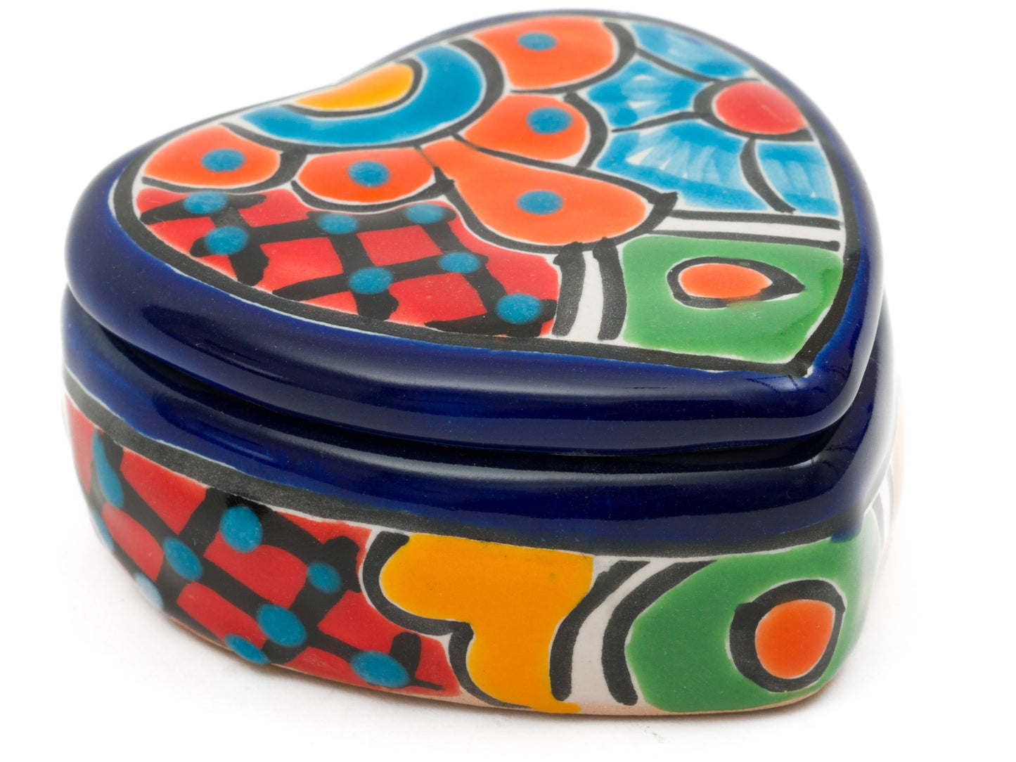 "Corazon" Heart Jewelry Box Cobalt