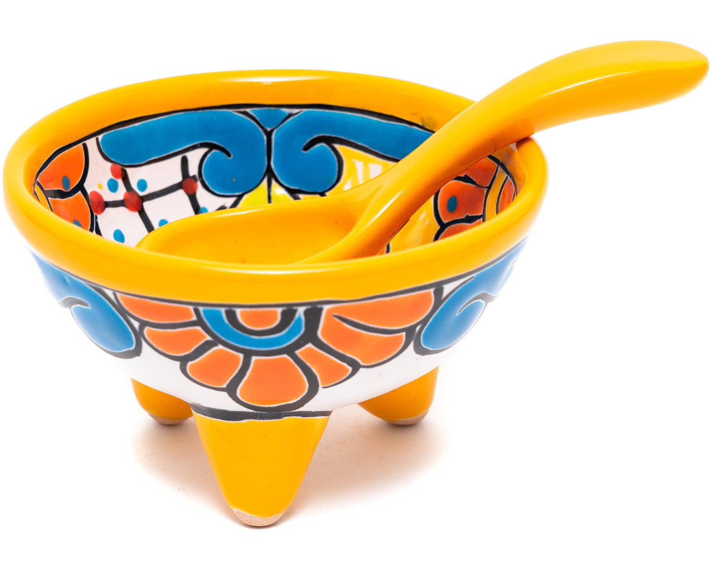 Salsa Bowl & Spoon Marigold