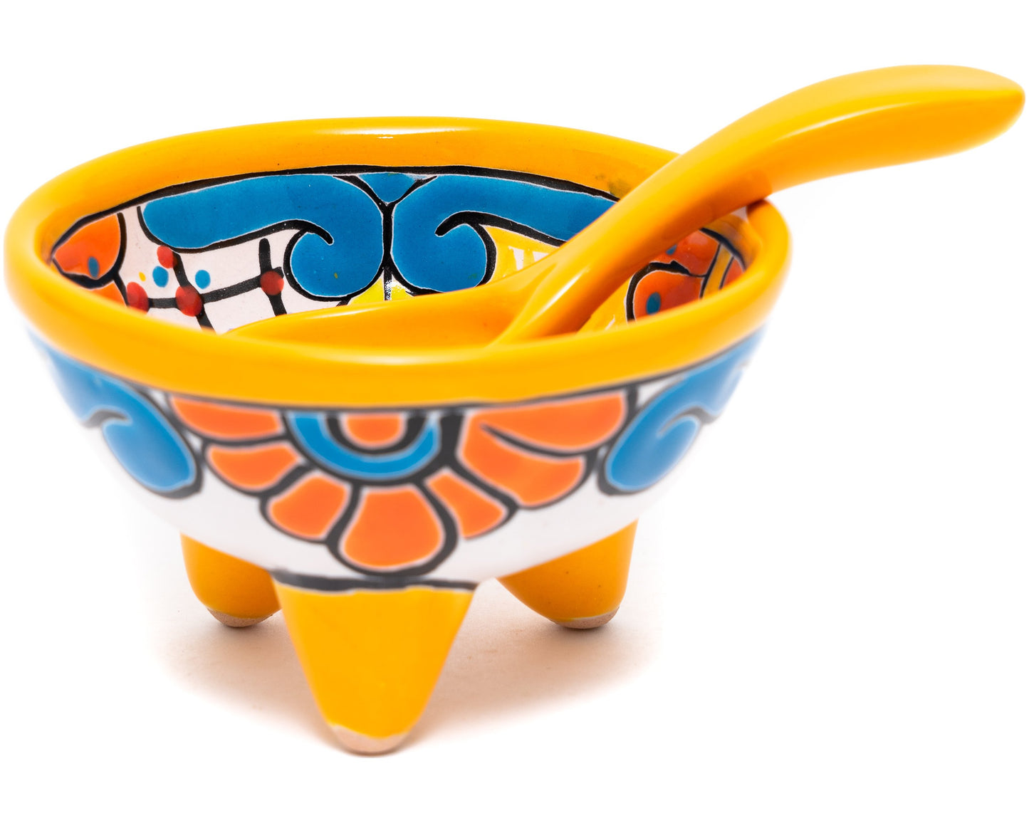 Salsa Bowl & Spoon Marigold