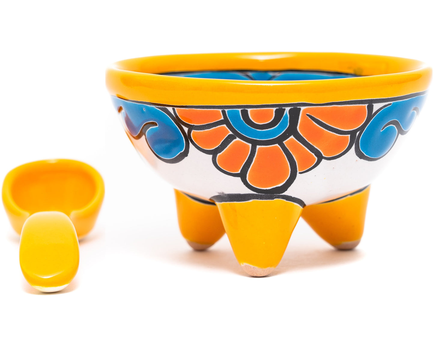 Salsa Bowl & Spoon Marigold