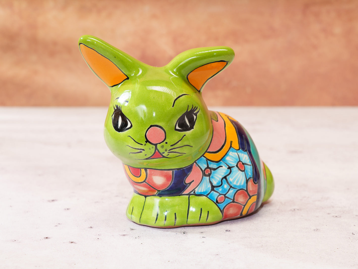 Bunny Figure - Small - Lime Green