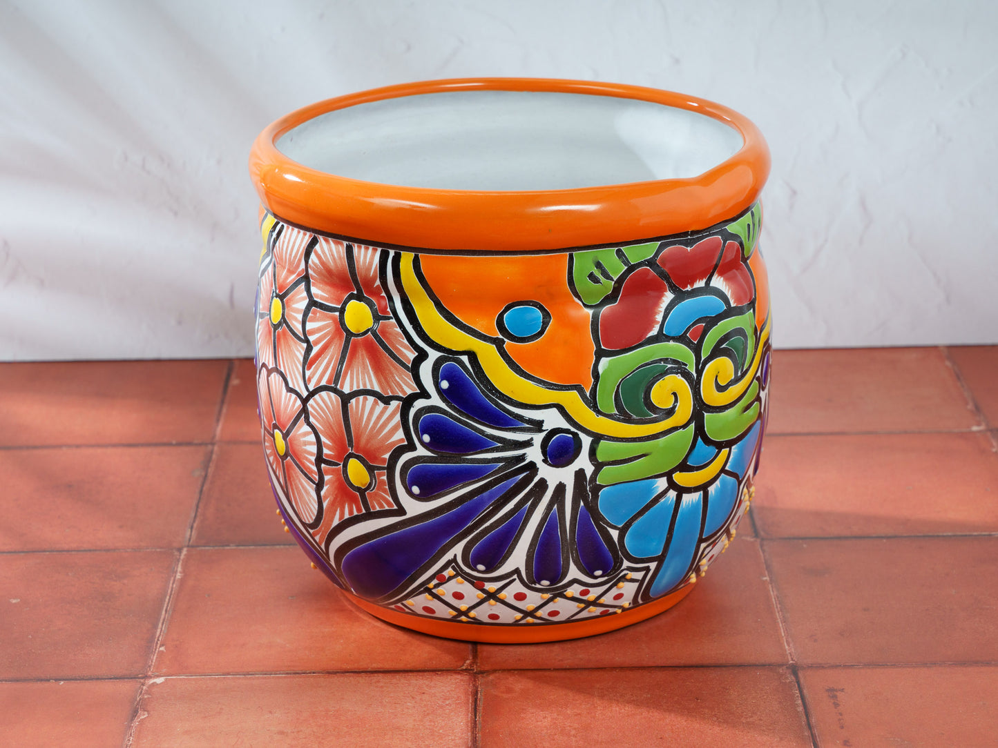 Campana Medium Planter - Orange
