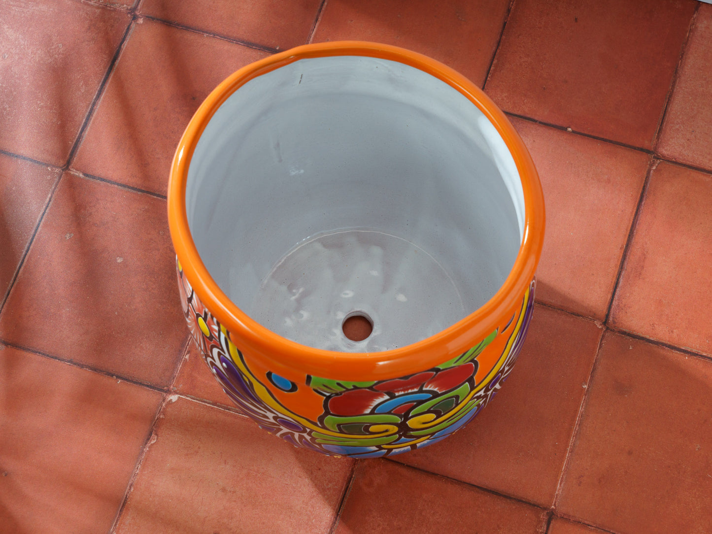 Campana Medium Planter - Orange