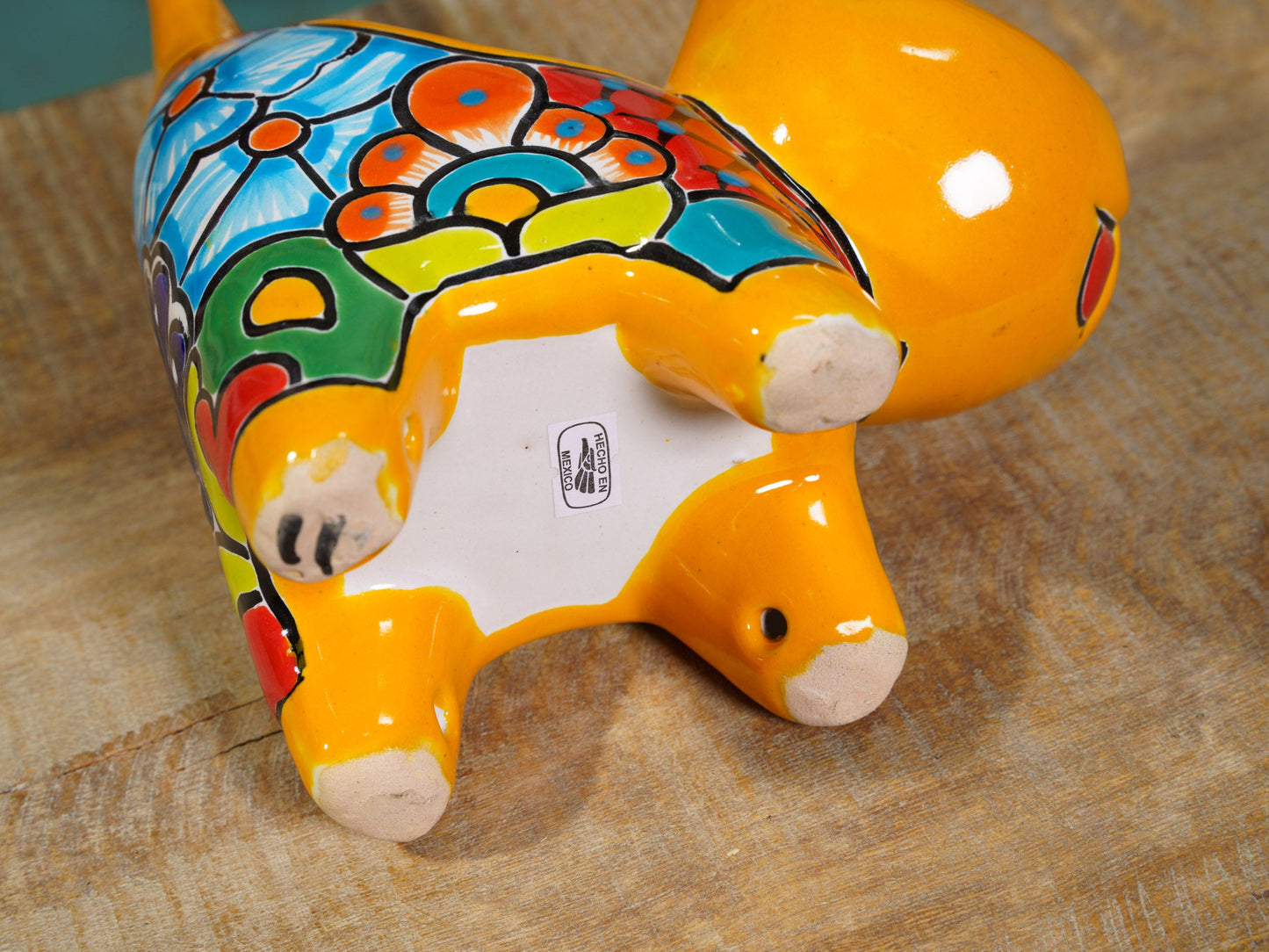 Cat Planter Medium Orange