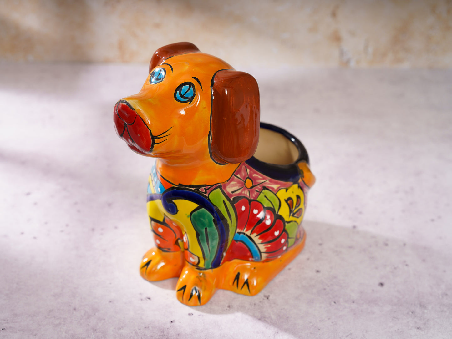 Dog Planter - Medium - Orange
