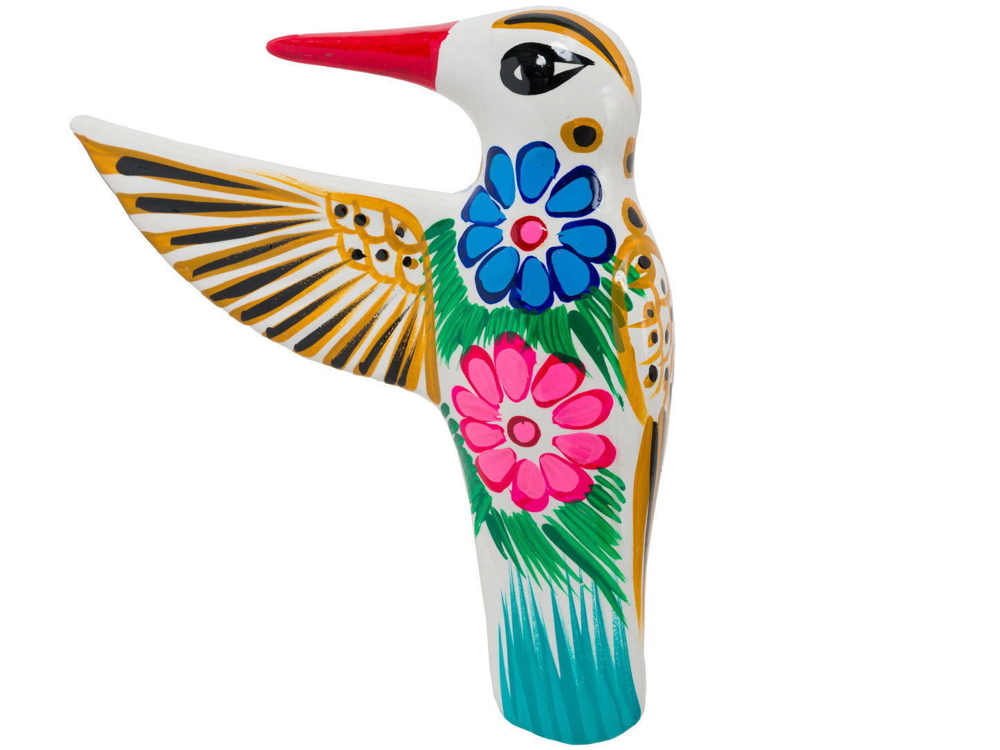 Set Of 3 Hummingbirds Wall Art White