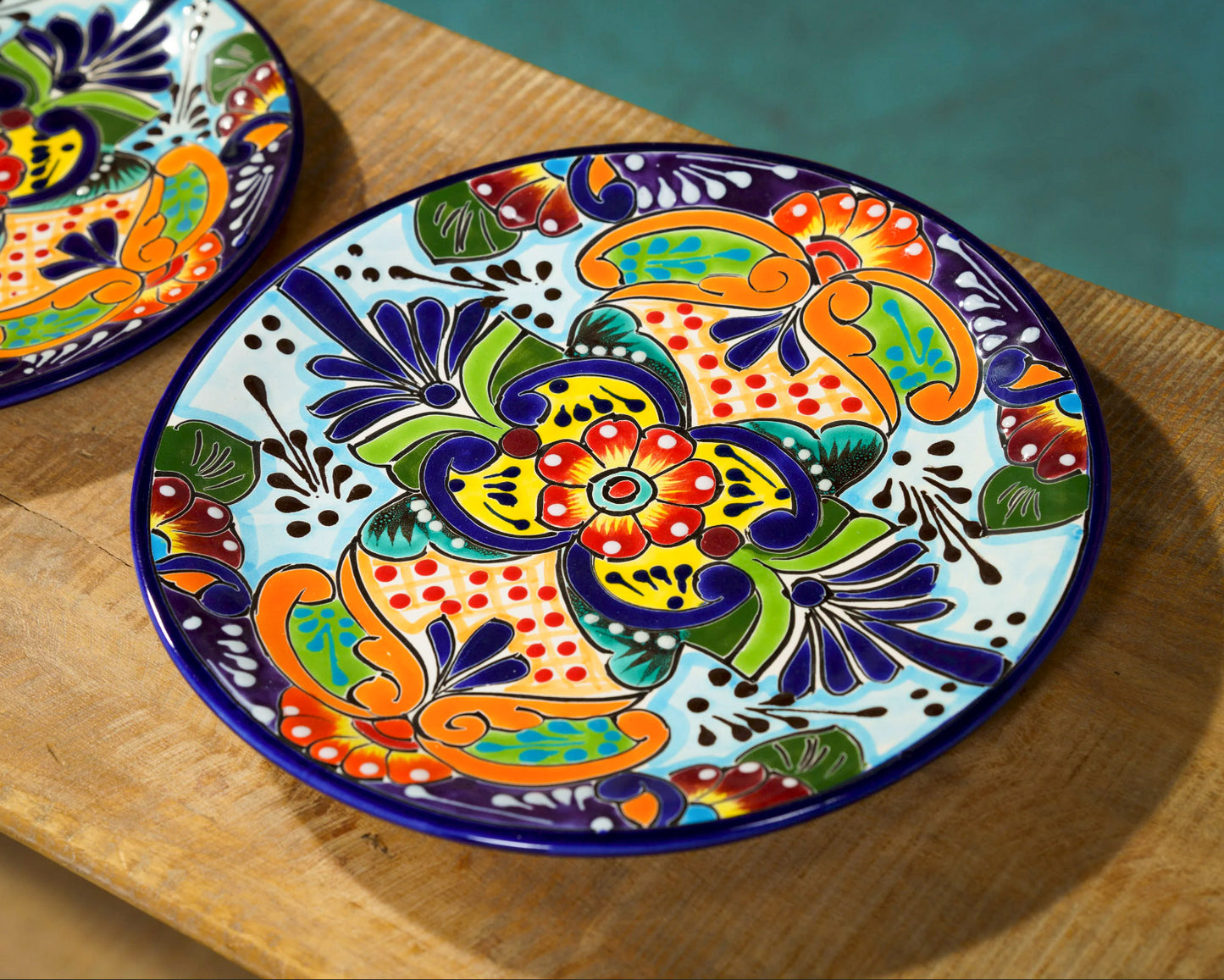 Plate - Multi-Color - Large - (1PC)