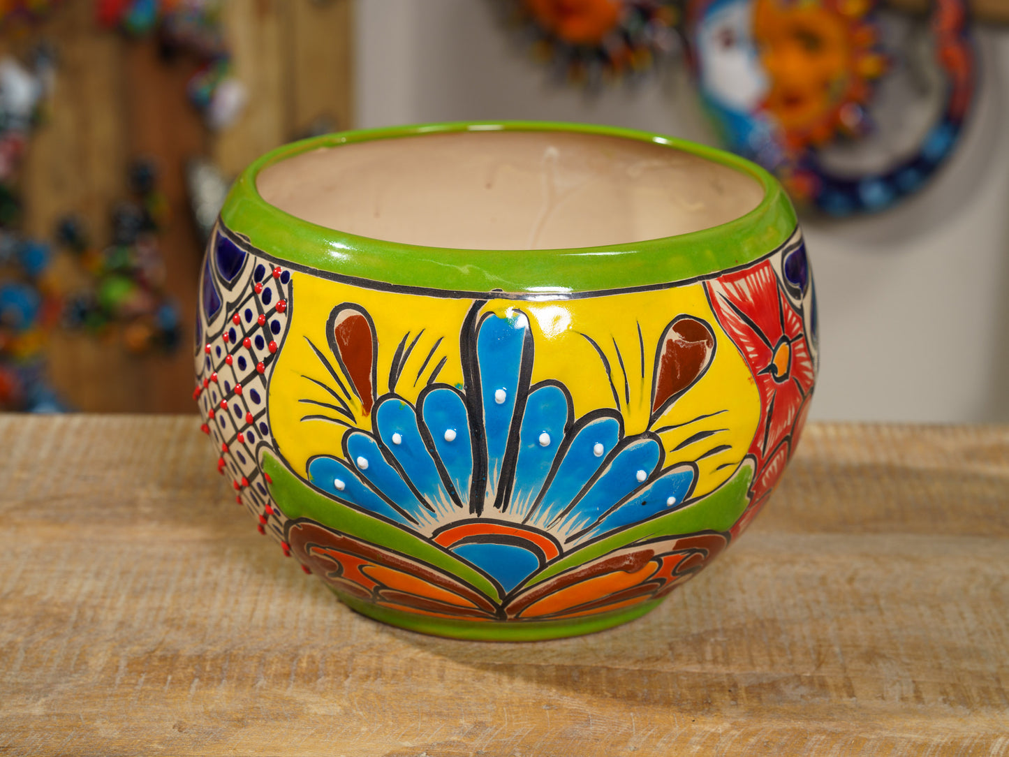 Bowl Planter Large Light Green