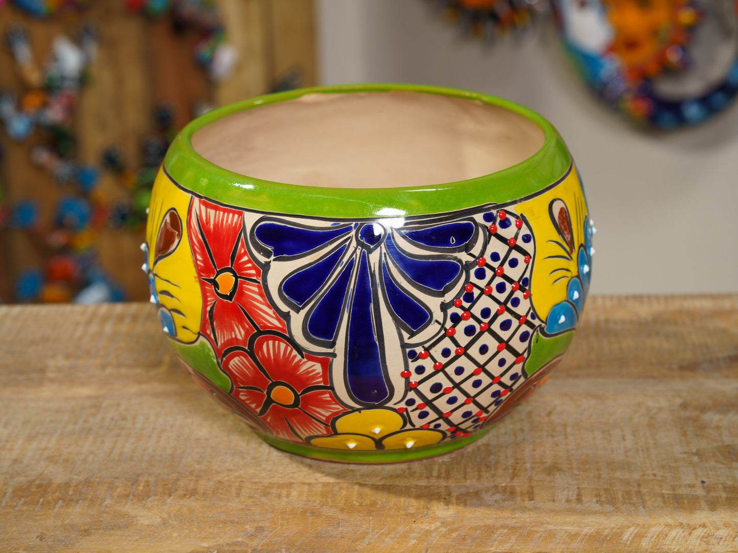 Bowl Planter Large Light Green