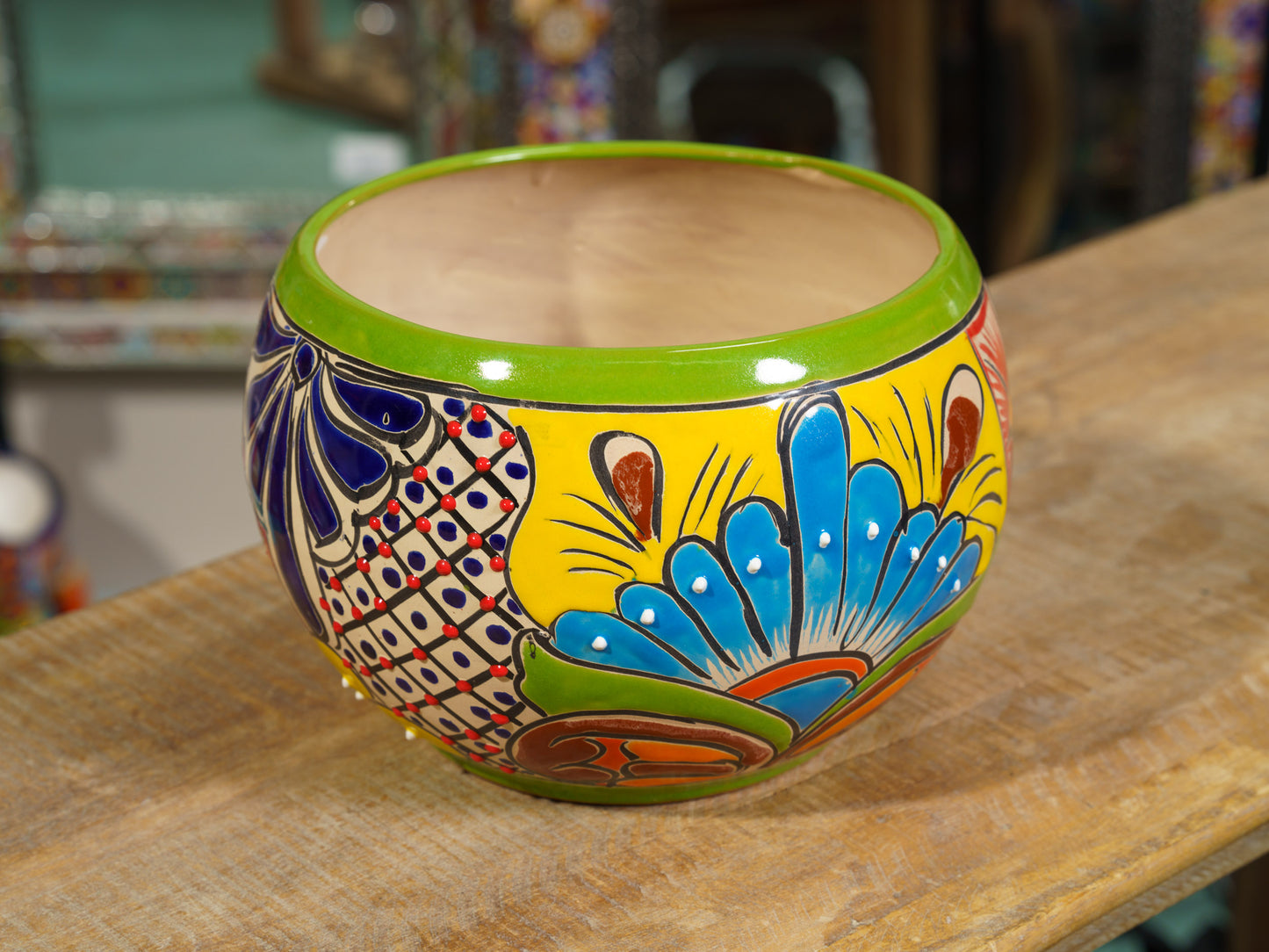 Bowl Planter Large Light Green