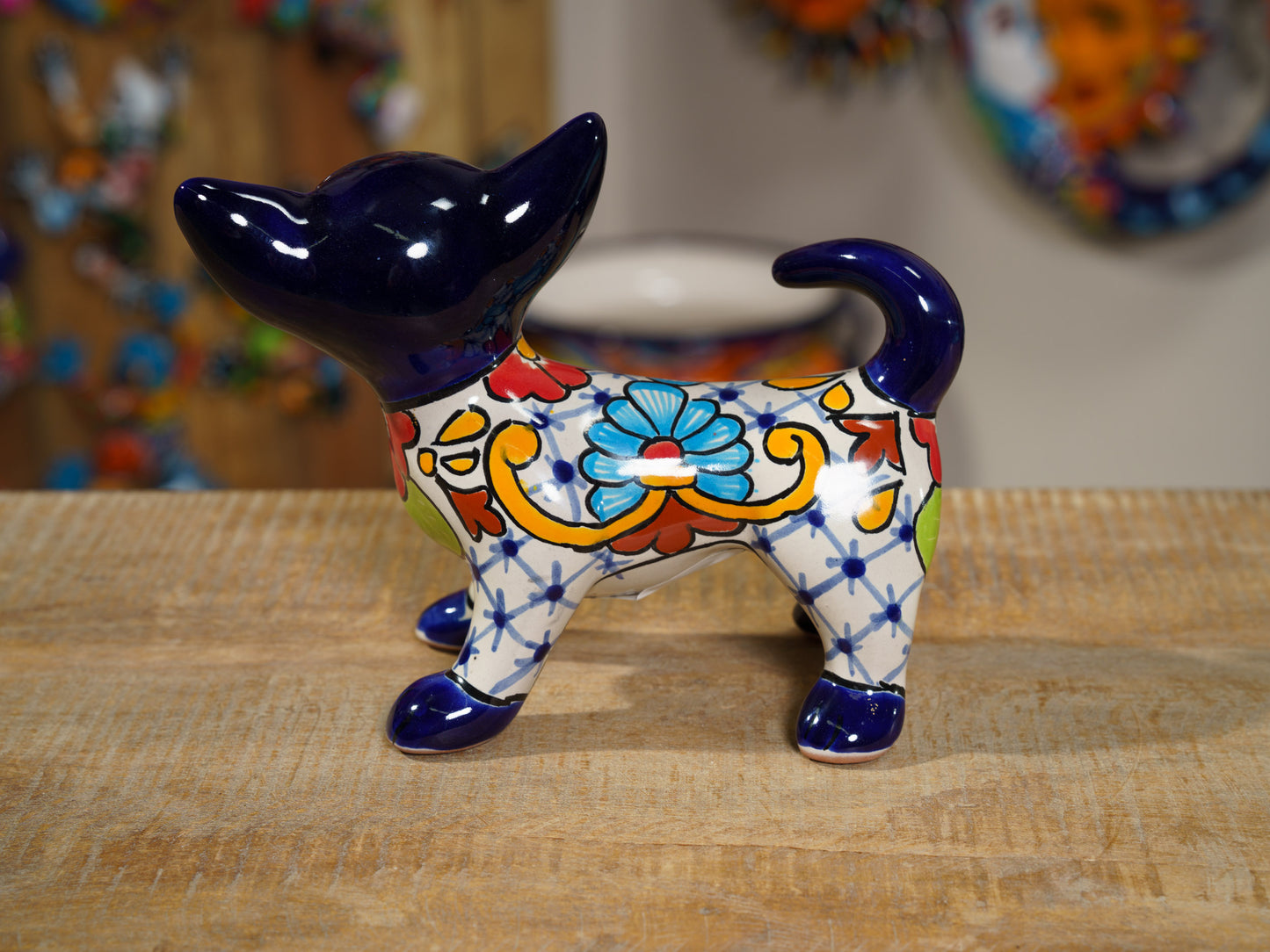 Chihuahua Figurine Medium - Cobalt
