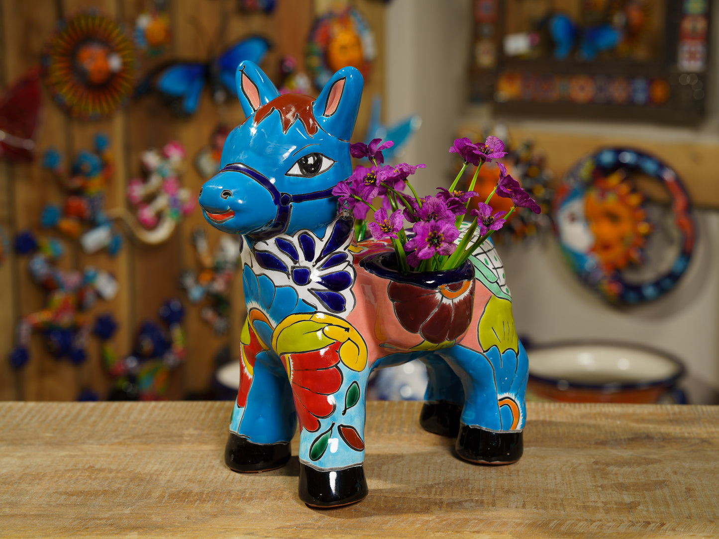 Donkey Planter - Turquoise