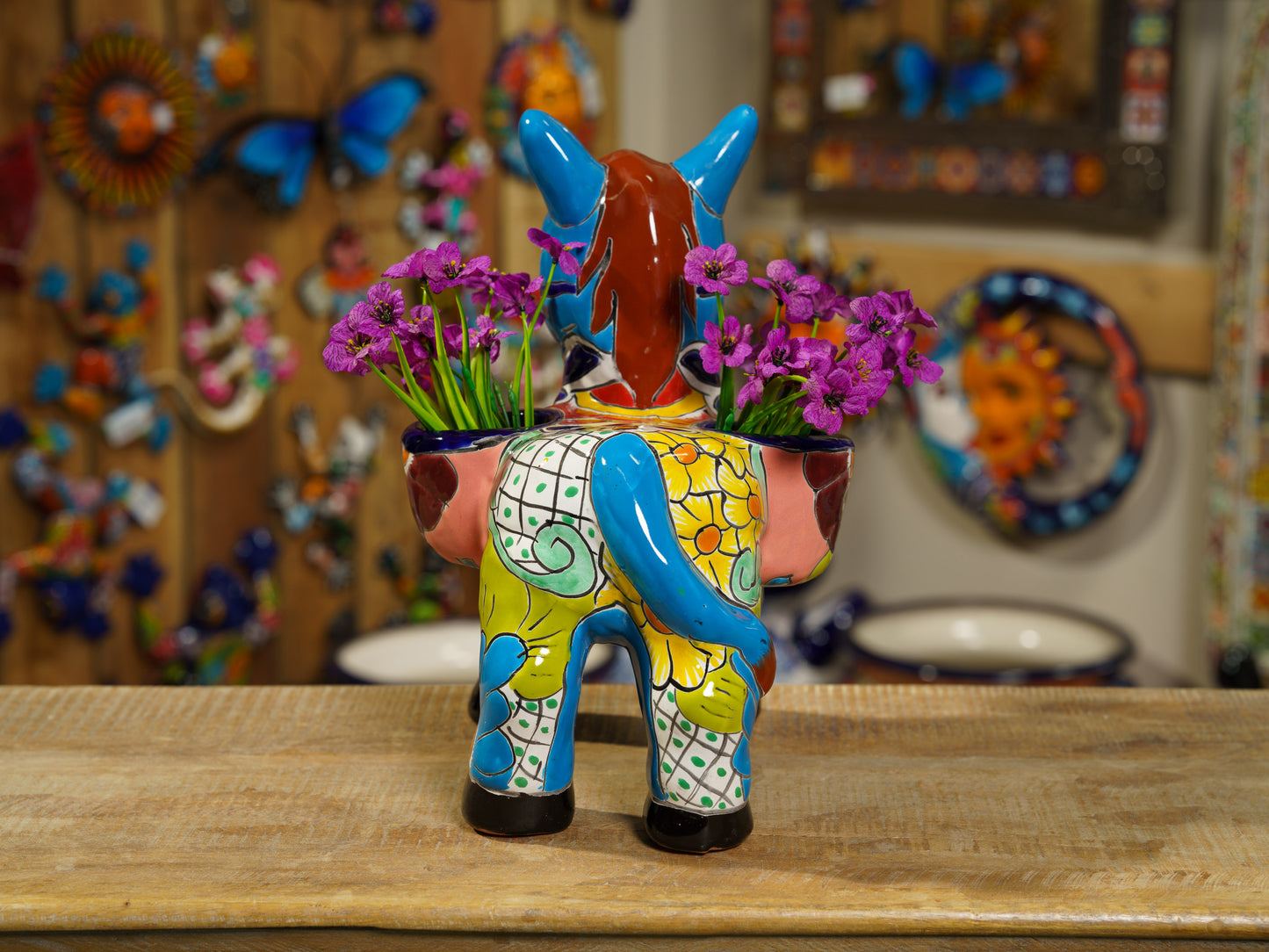 Donkey Planter - Turquoise