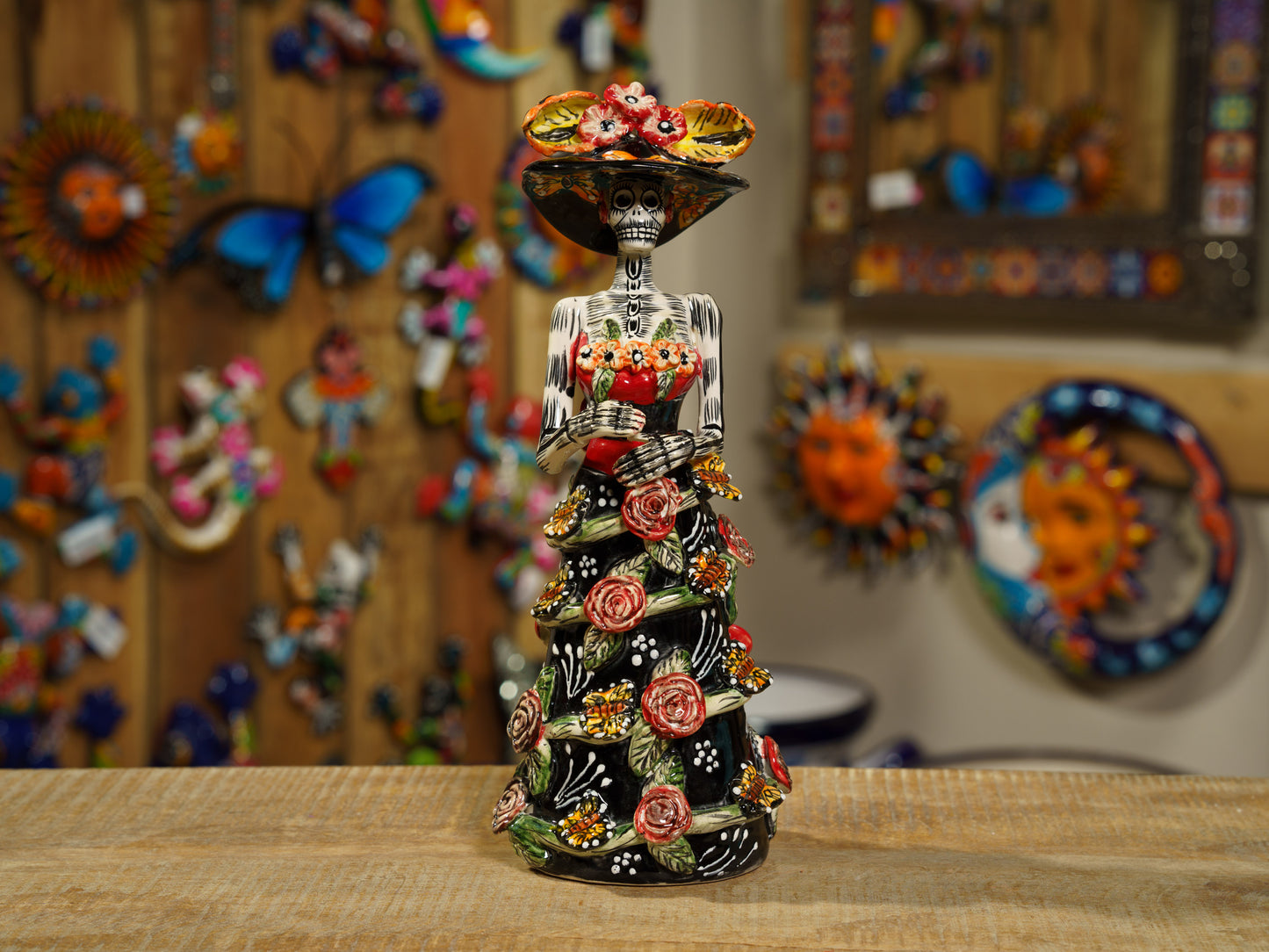 Rare Premium Quality Catrina "Lisa" Monarch Butterflies Figurine