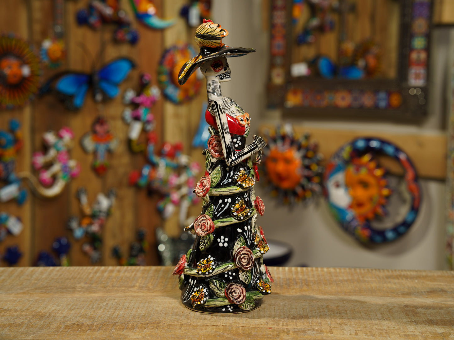Rare Premium Quality Catrina "Lisa" Monarch Butterflies Figurine