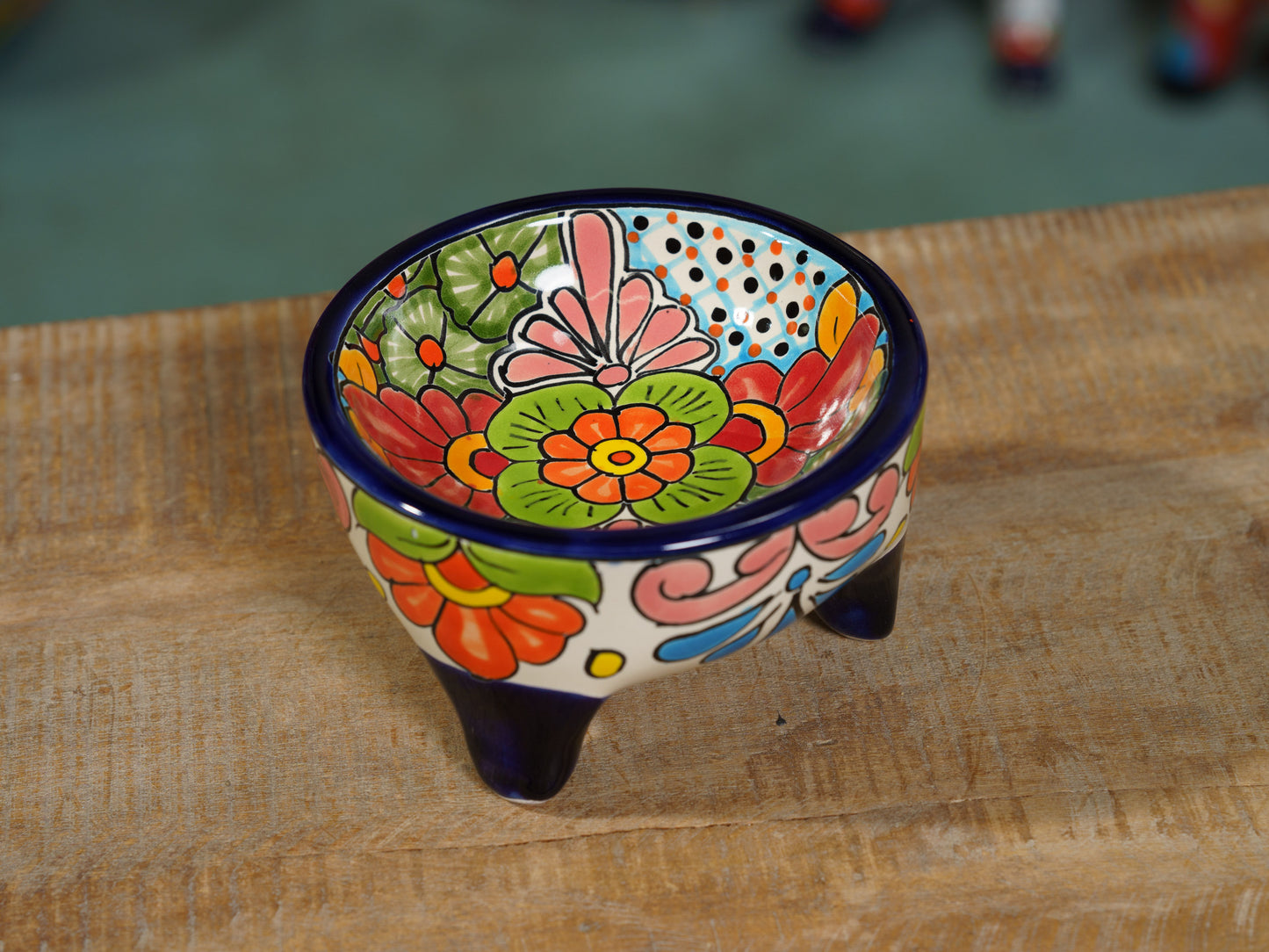 "Molcajete" Large Salsa, Guacamole Bowl