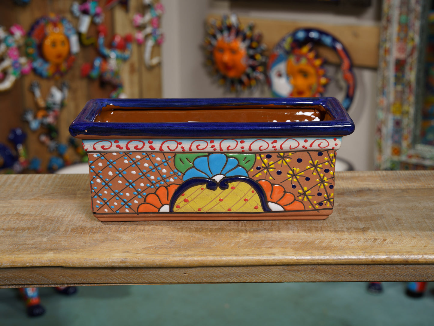 Terracotta Rectangle Medium Planter
