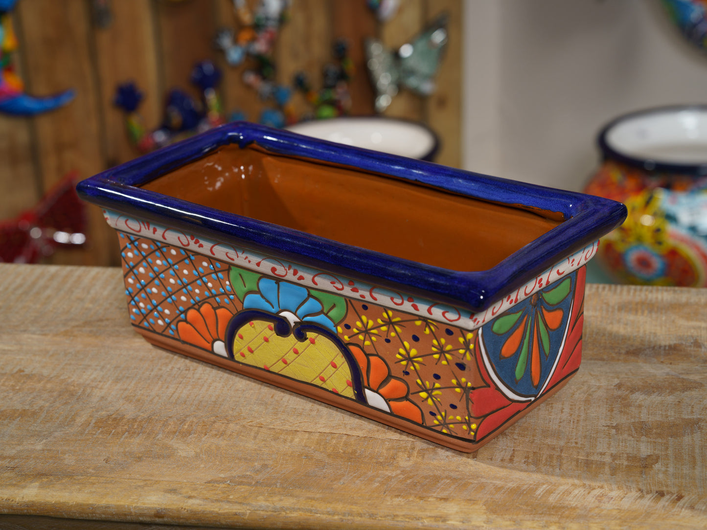 Terracotta Rectangle Medium Planter