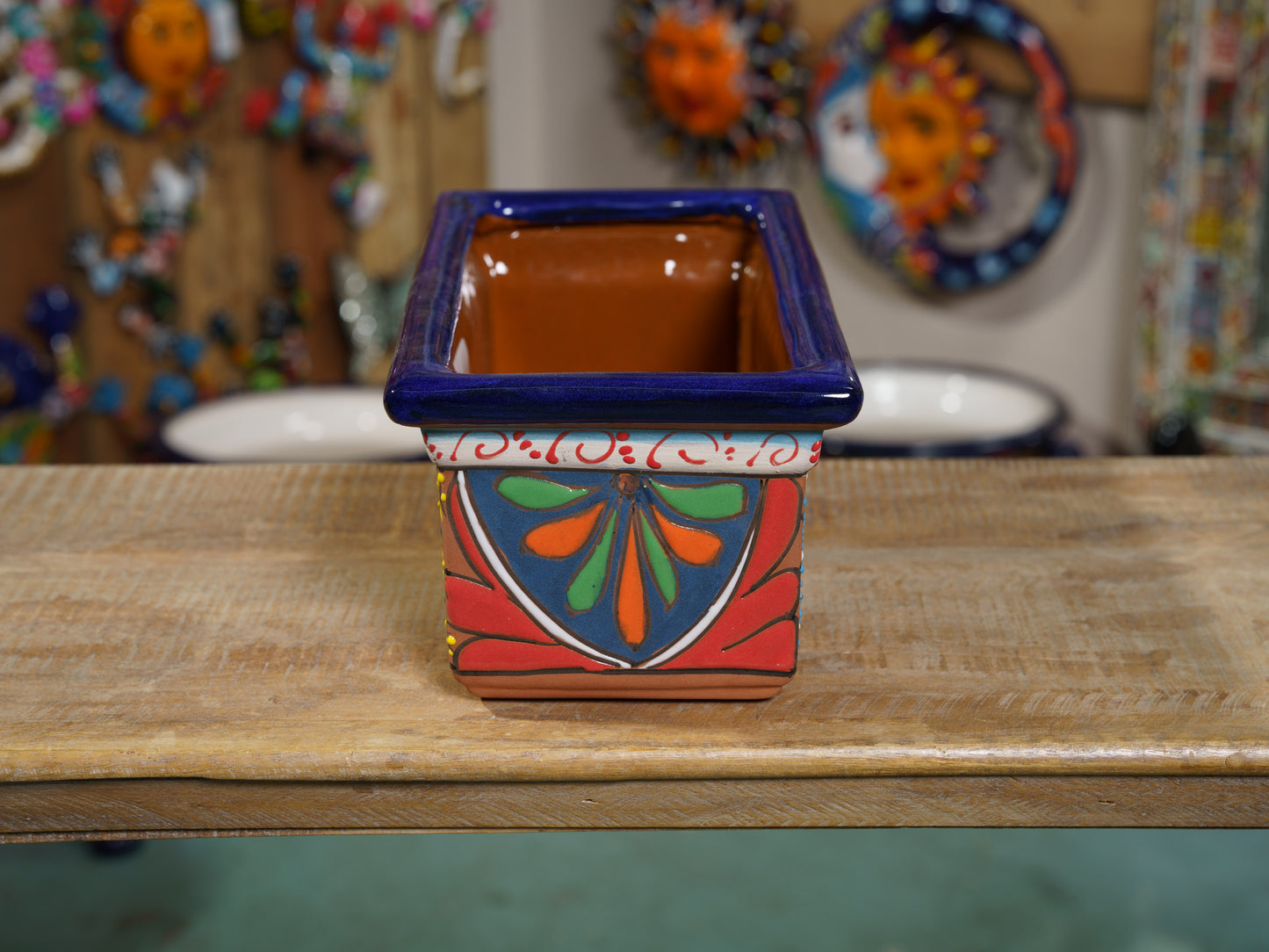 Terracotta Rectangle Medium Planter