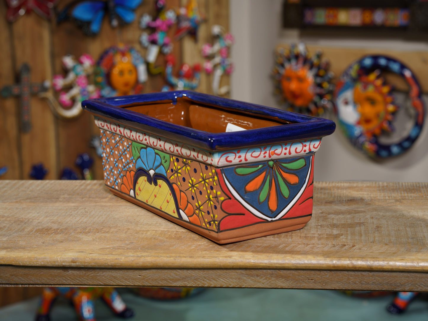 Terracotta Rectangle Medium Planter