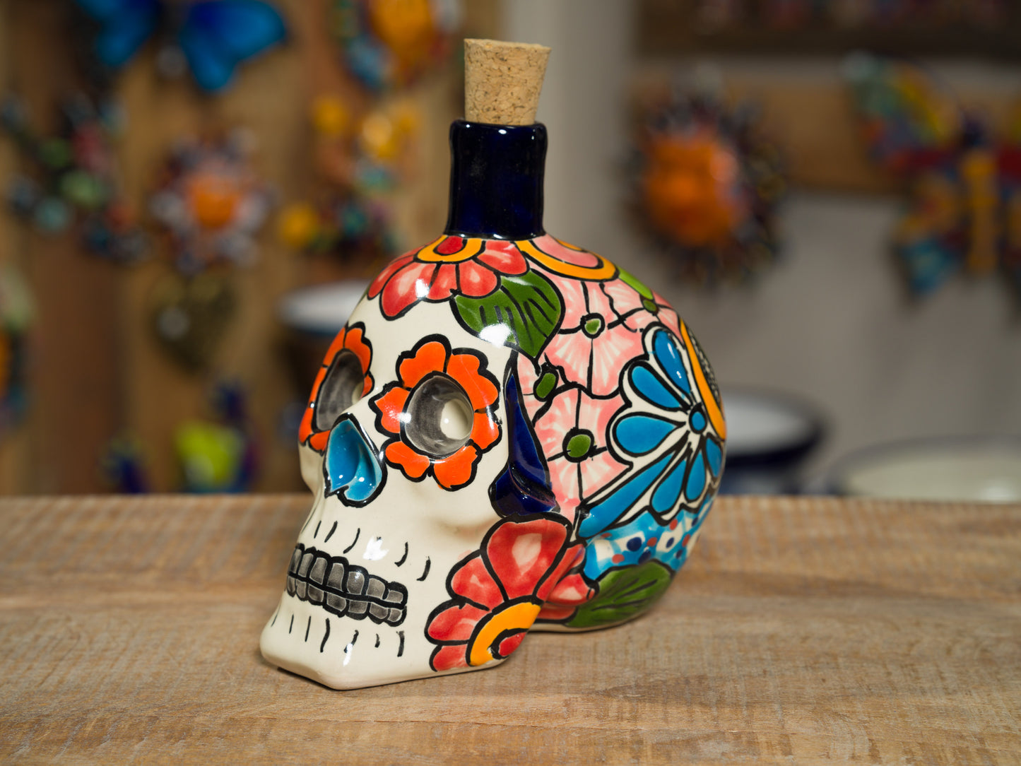 Skull Liquor Bottle