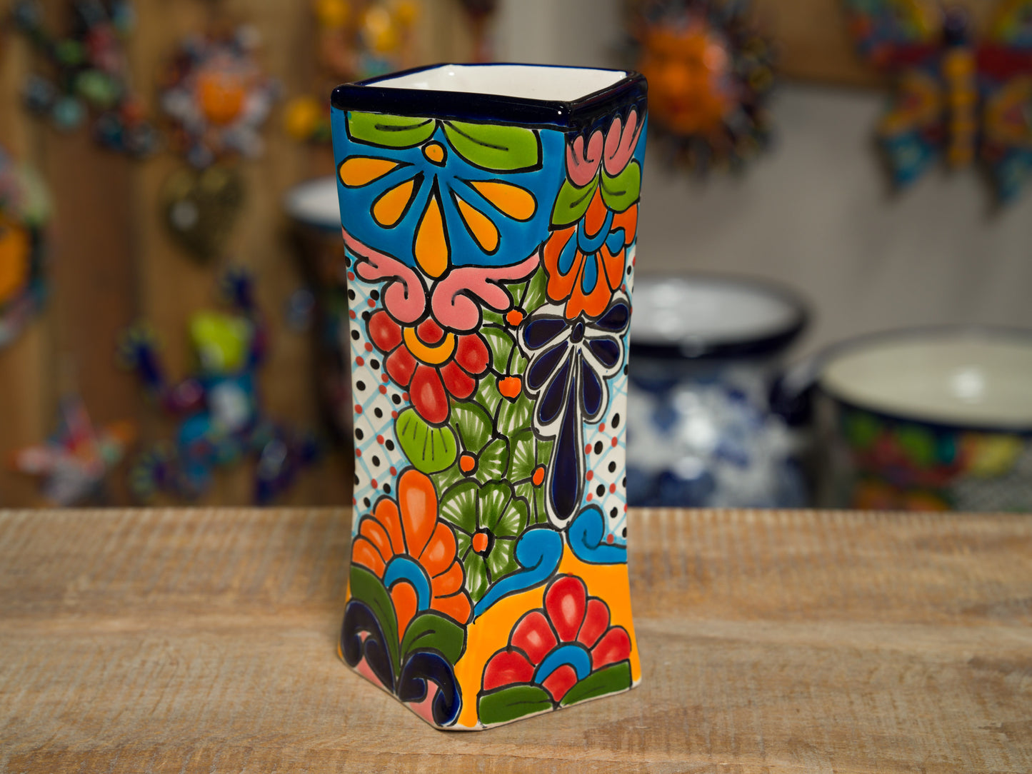 "Twist" Medium Flower Vase