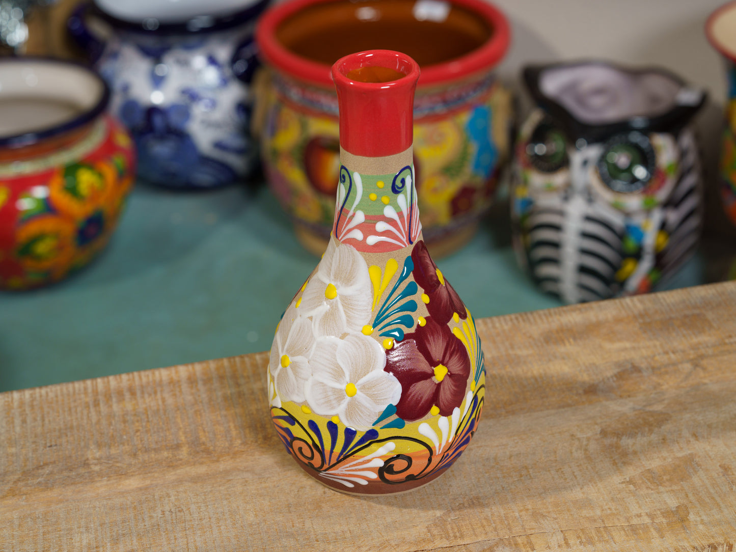 Engobe Flower Vase