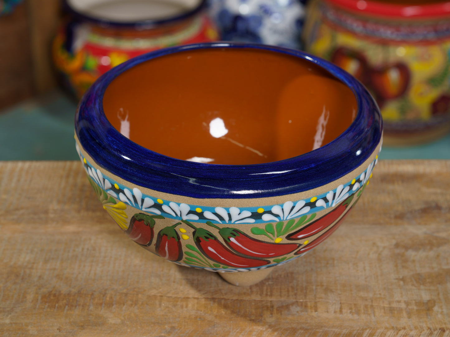 Molcajete Bowl Flower Pots