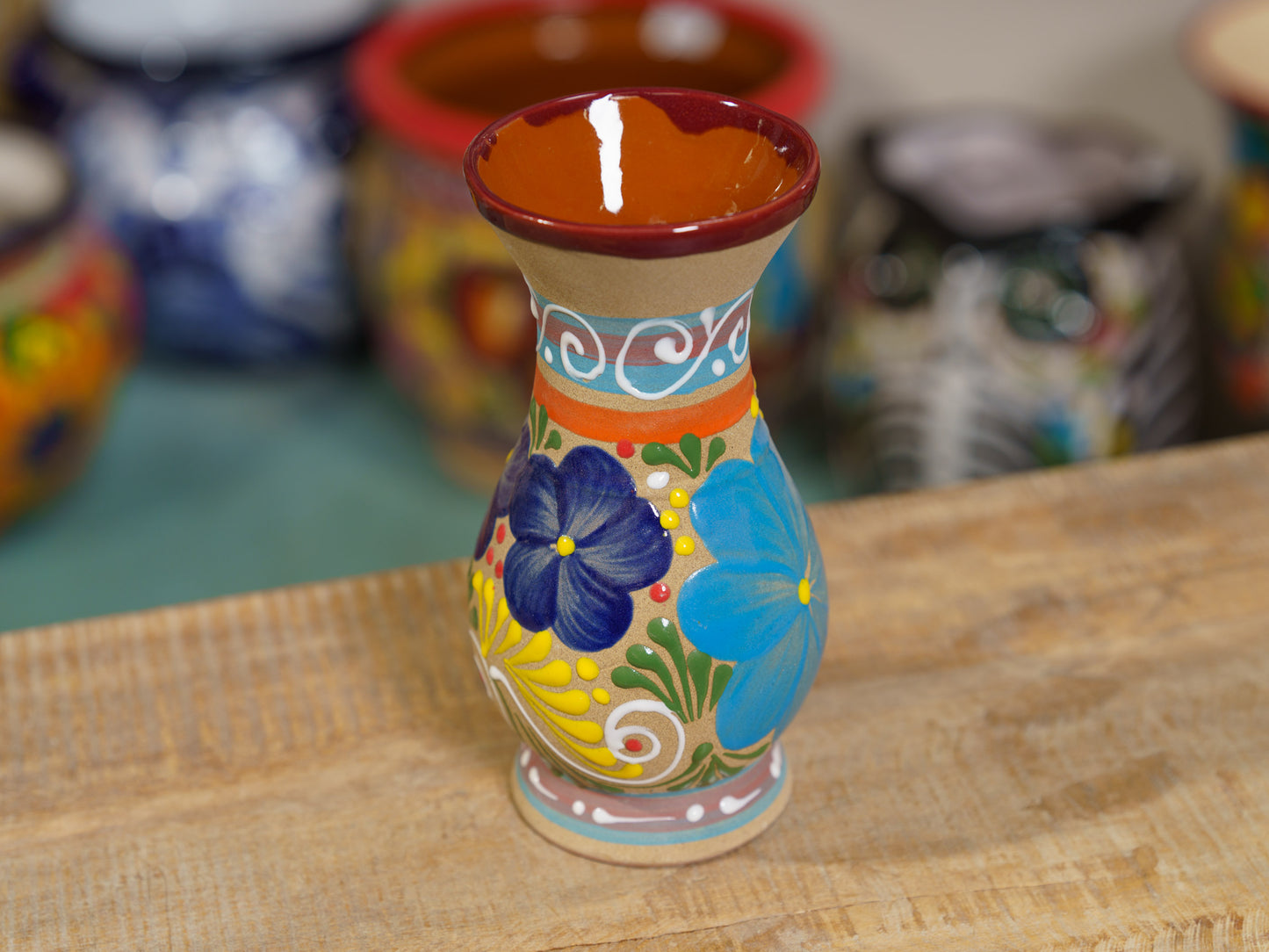 Engobe Flower Vase