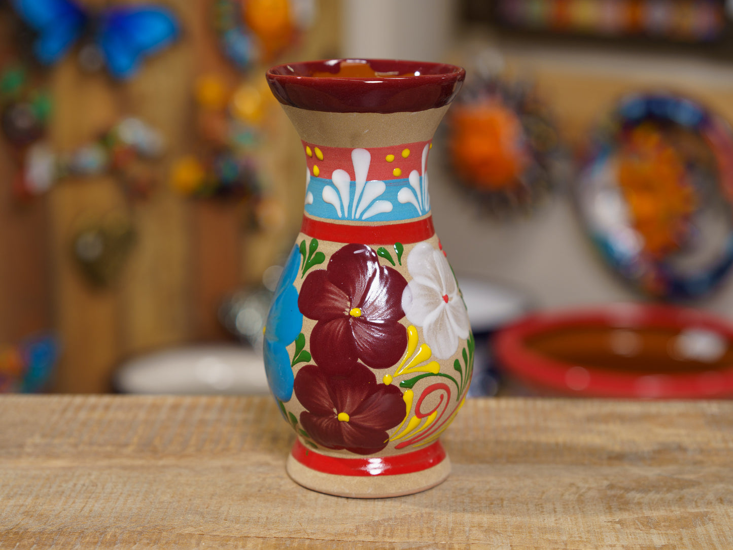 Engobe Flower Vase