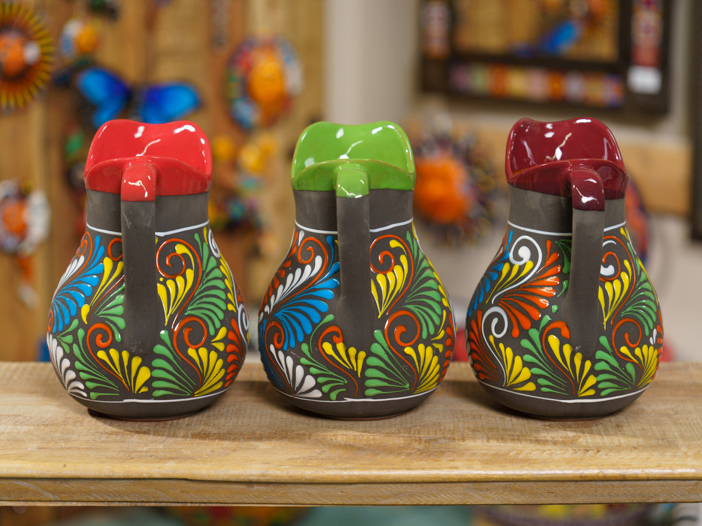 "Engobe" Large Beverage Pitcher