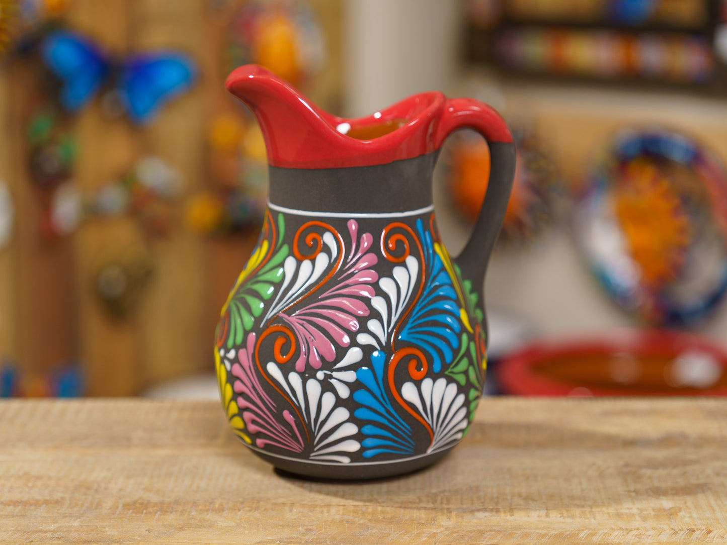 "Engobe" Large Beverage Pitcher