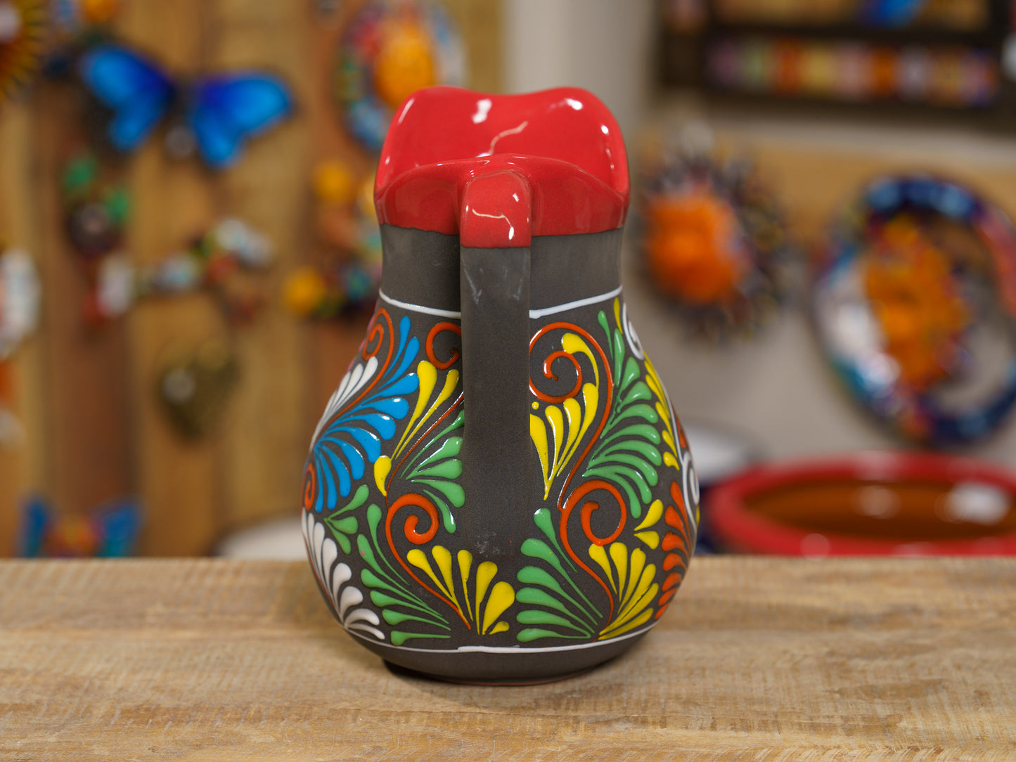 "Engobe" Large Beverage Pitcher