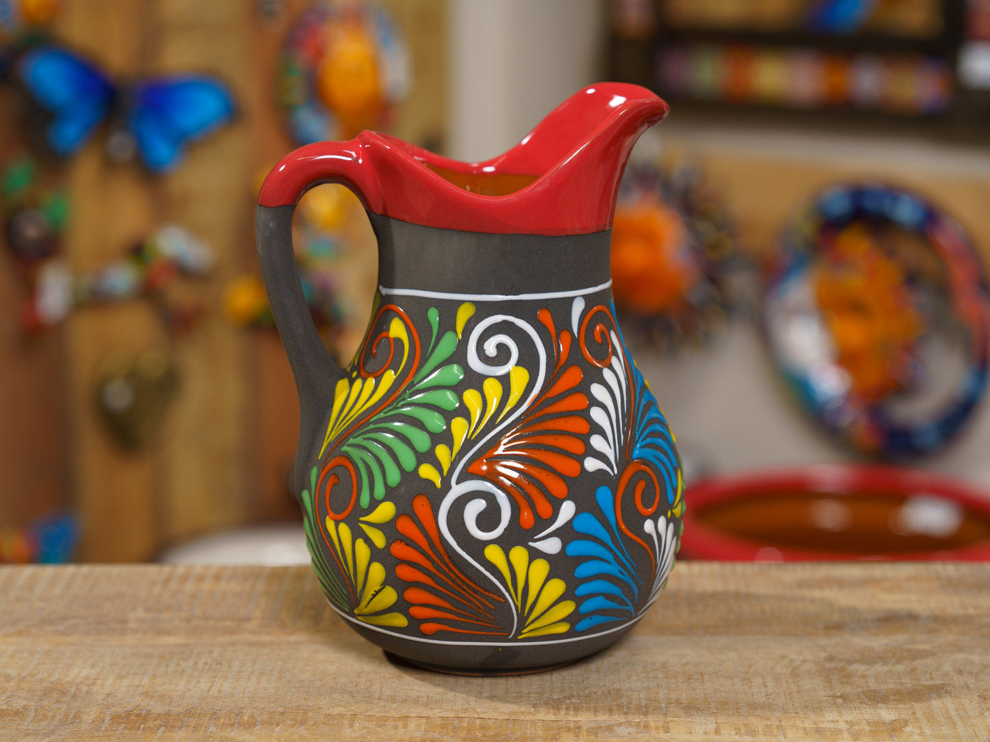 "Engobe" Large Beverage Pitcher