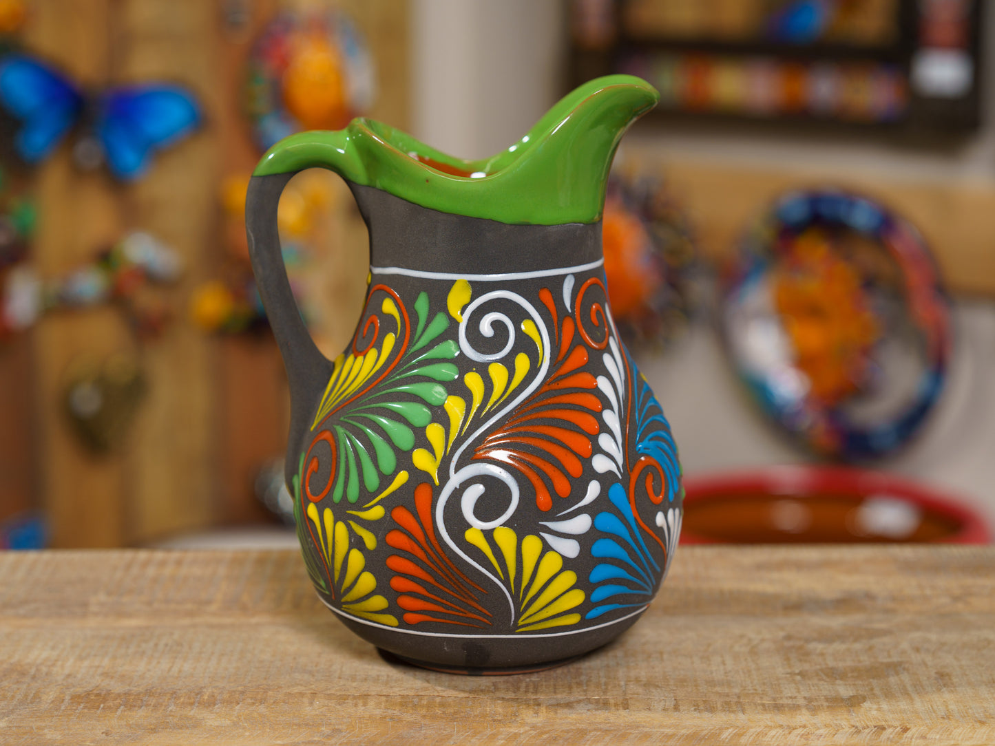"Engobe" Large Beverage Pitcher