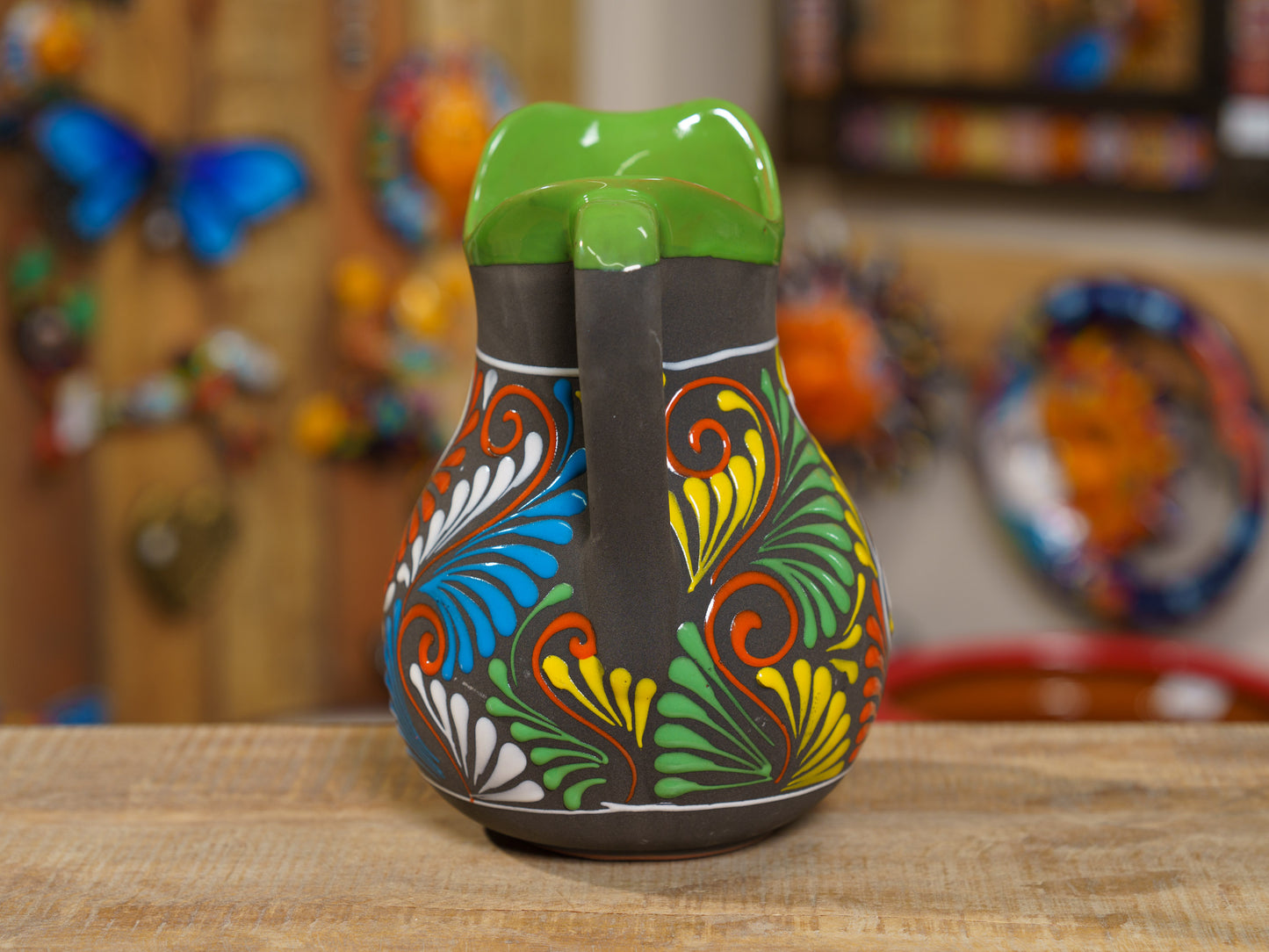 "Engobe" Large Beverage Pitcher