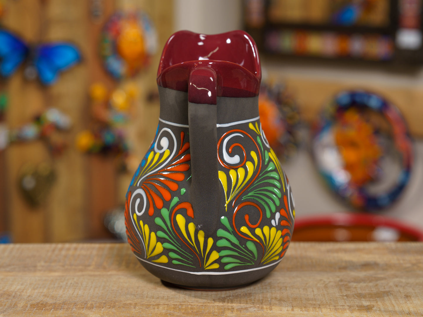 "Engobe" Large Beverage Pitcher