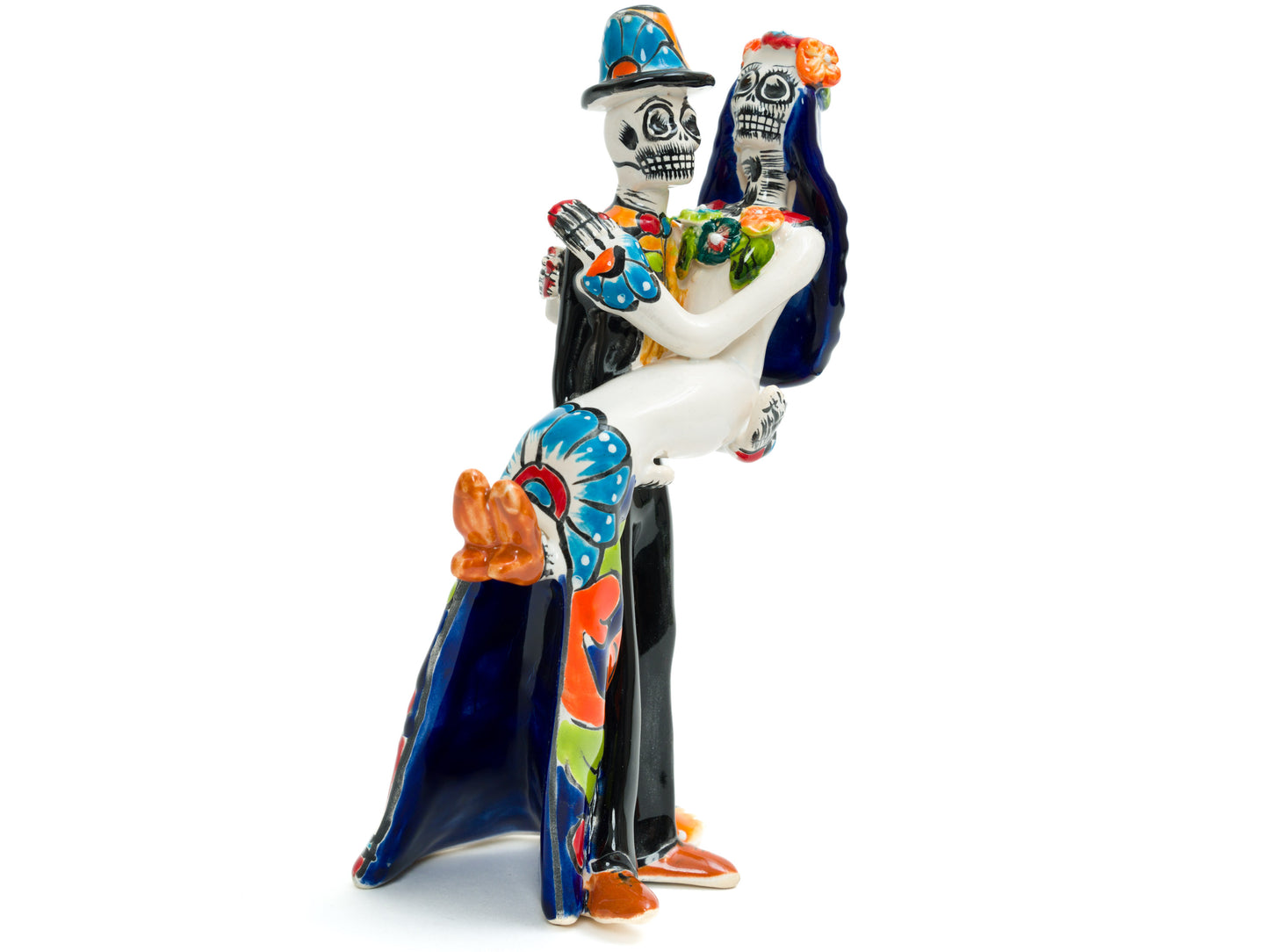 Catrina Bride & Groom Figurine - Small