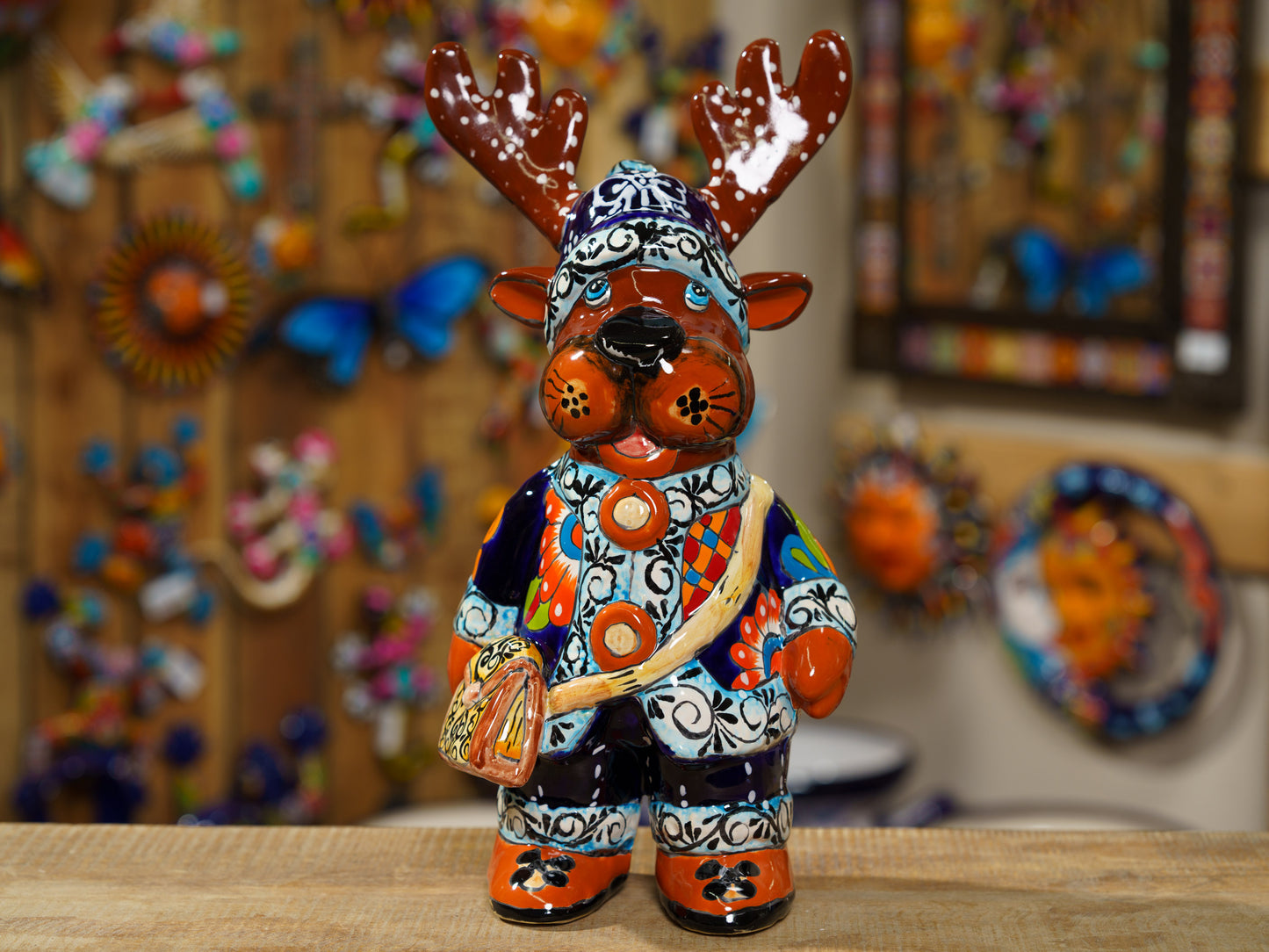 RARE Premium Quality Holiday Reindeer Statues - Medium