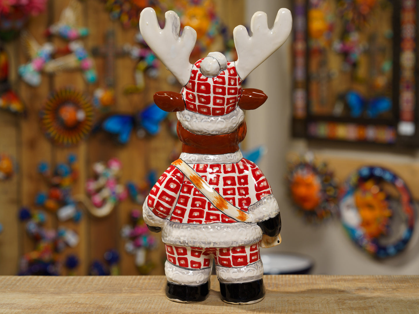 RARE Premium Quality Holiday Reindeer Statues - Medium