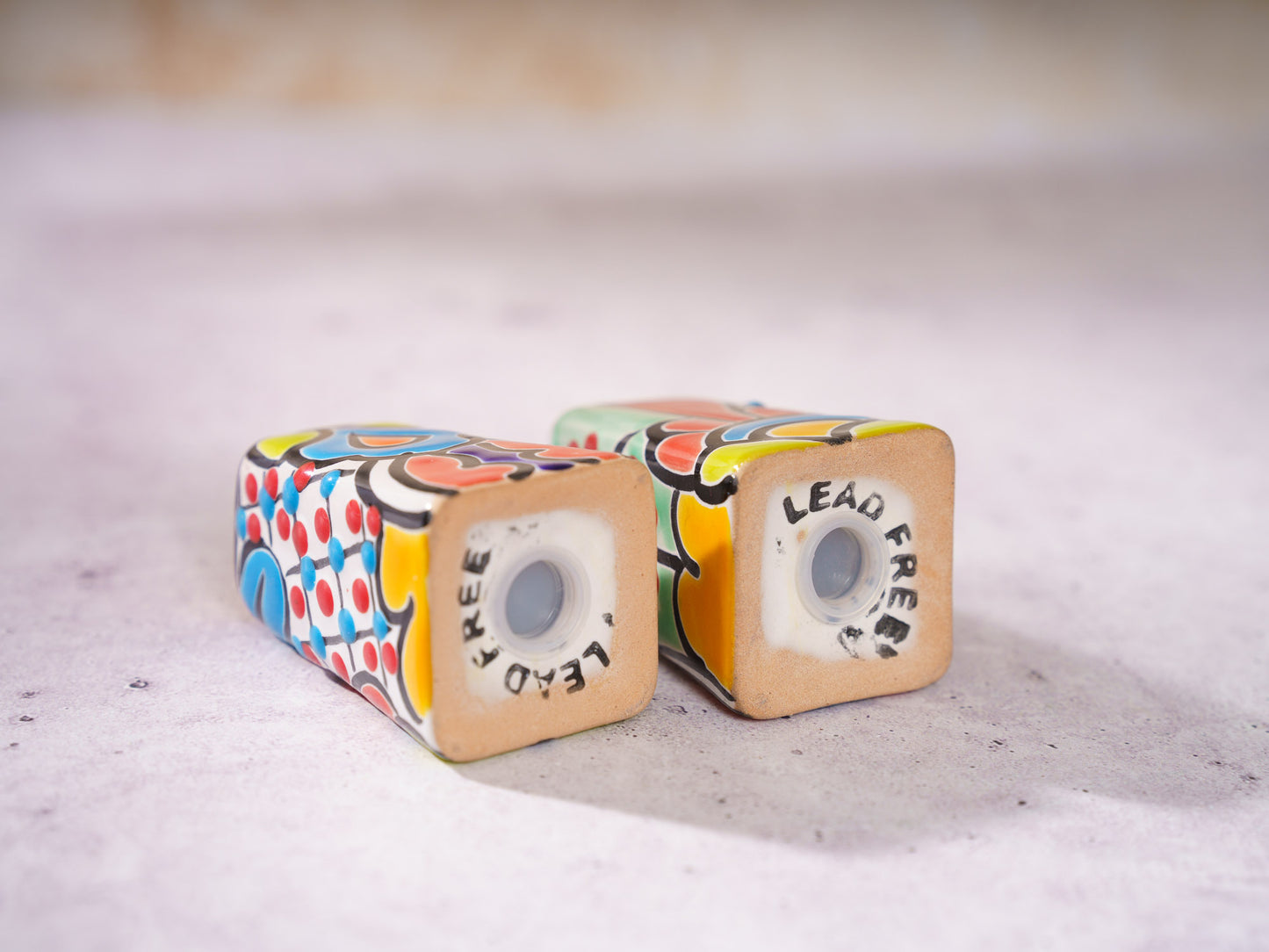 Salt & Pepper Shaker Set - Square - Marigold