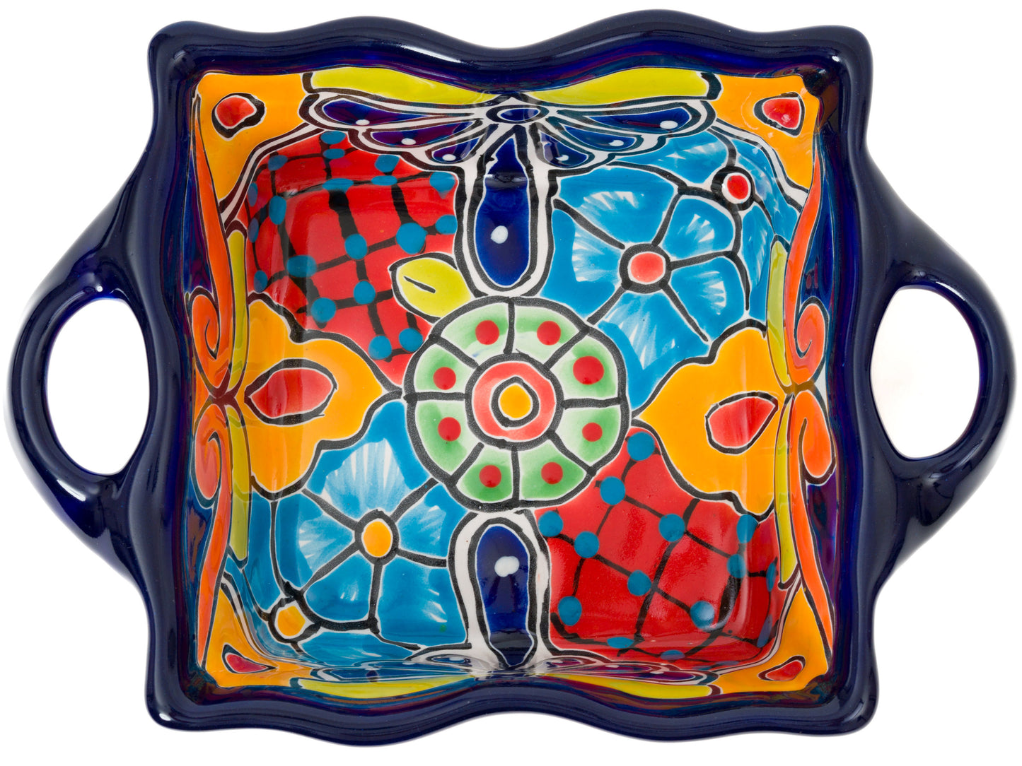 Scalloped Bowl - Cobalt